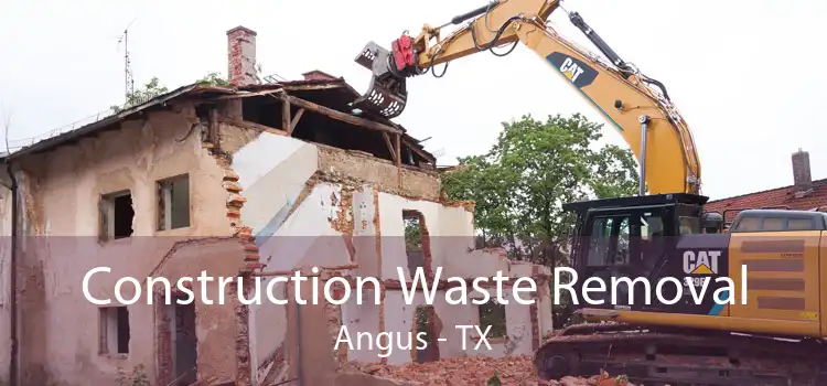 Construction Waste Removal Angus - TX