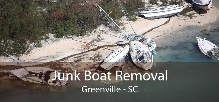 Junk Boat Removal Greenville - SC