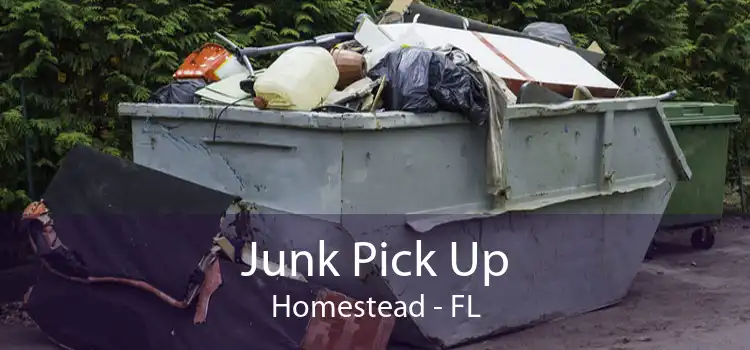 Junk Pick Up Homestead - FL